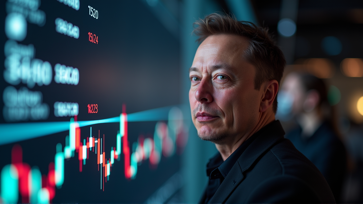 Elon Muskin järisyttävä nousu Teslan arvoon kryptovaluutan vetäytymisen keskellä
