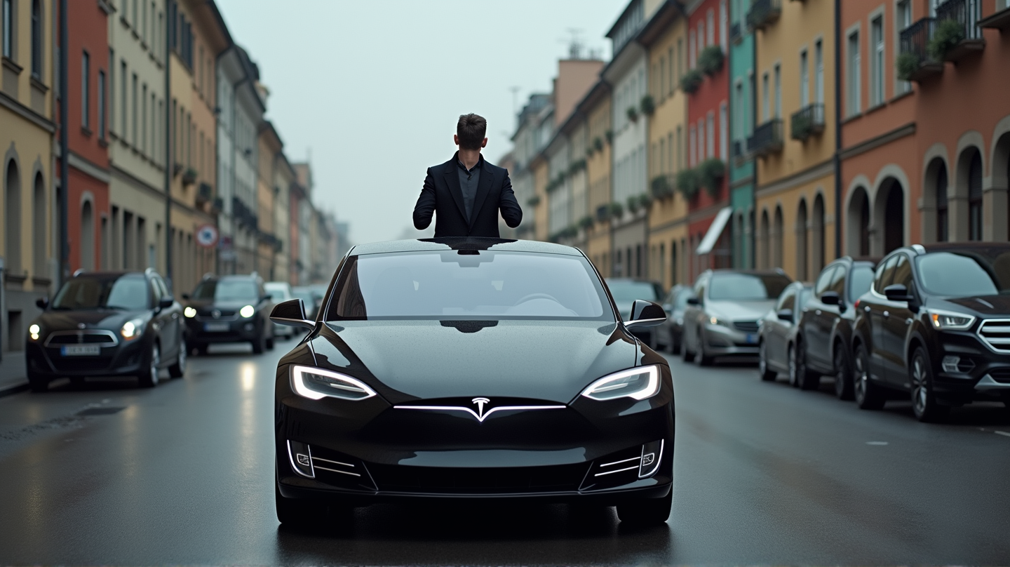 Elon Musk kohtaa suuren takaiskun Euroopassa: Teslan myynti romahtaa