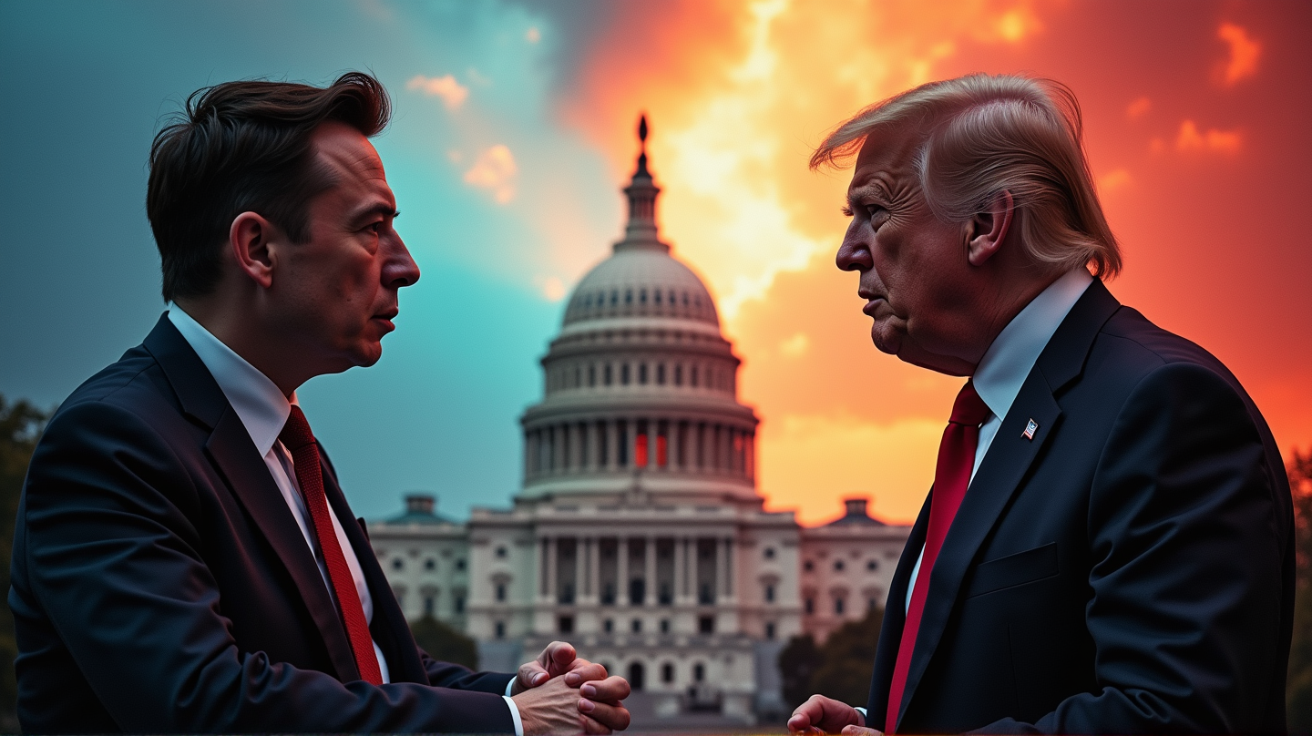 Elon Musk Ottaa Etäisyyttä Trumpista ja Arvostelee GOP:n Megalakia
