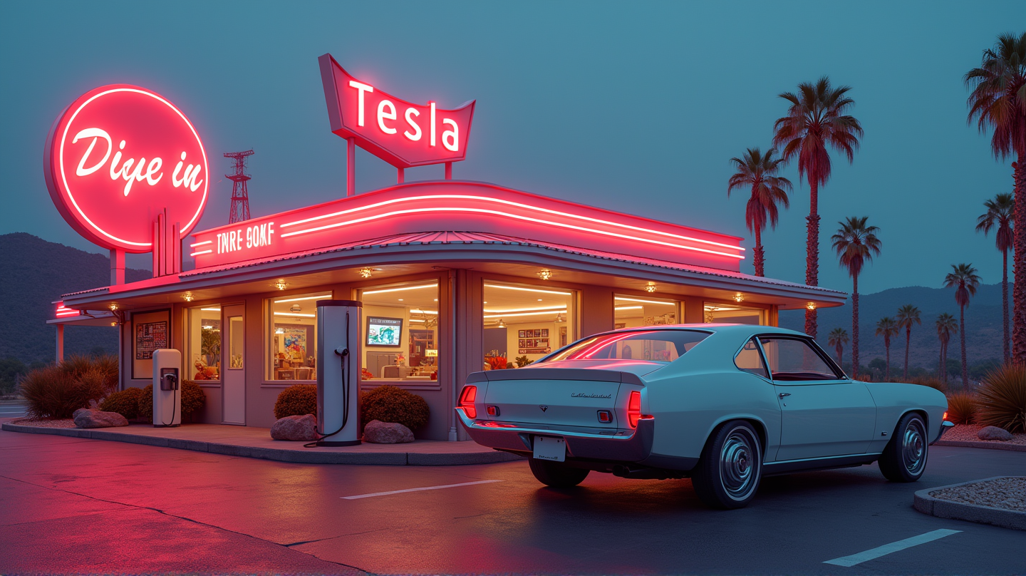Tesla Diner: Avaruusaikakauden Unelma vai Vain Toinen Hollywoodin Veto?