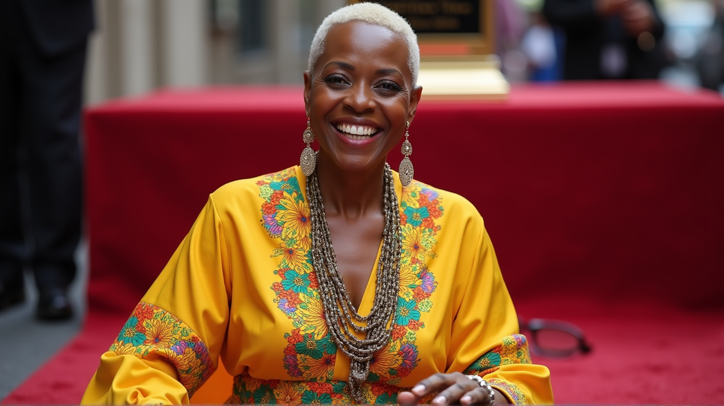 Tähti On Syntynyt: Angélique Kidjo Historiallisesti Hollywoodin Walk of Fameen