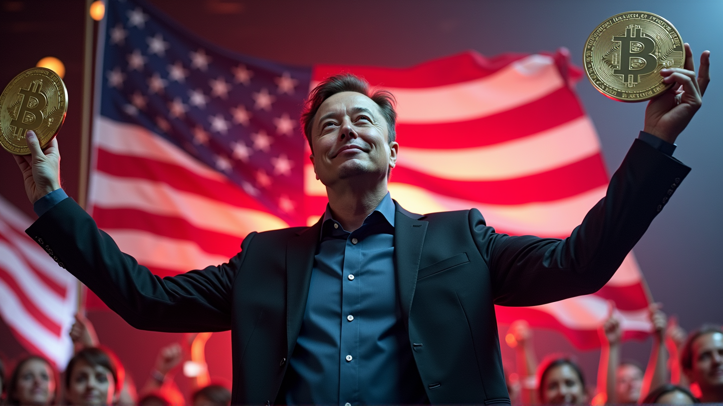 Elon Musk herättää poliittisen kuohunnan Pro-Crypto America Partylla