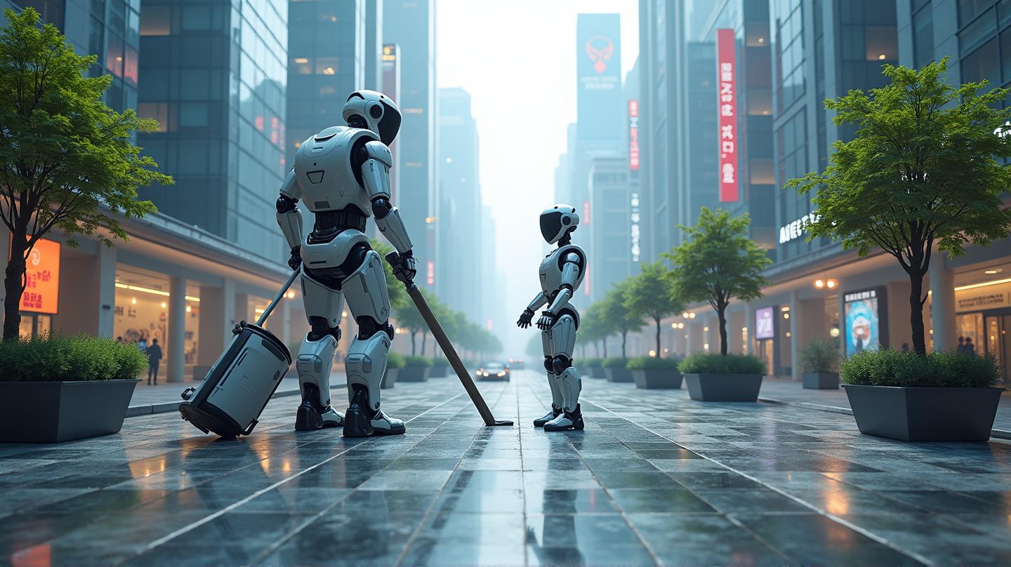 Shenzhenin uutuus: Maailman ensimmäinen 6S-robottikauppa