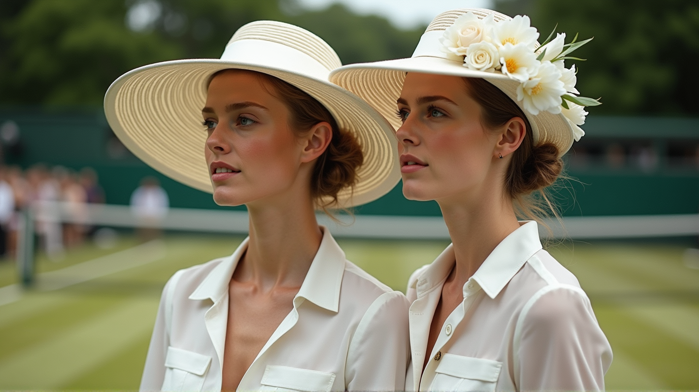 Glamouria Wimbledonin Kaarissa: Lady Amelia ja Lady Eliza Spencer Loistavat Päivä 2:na
