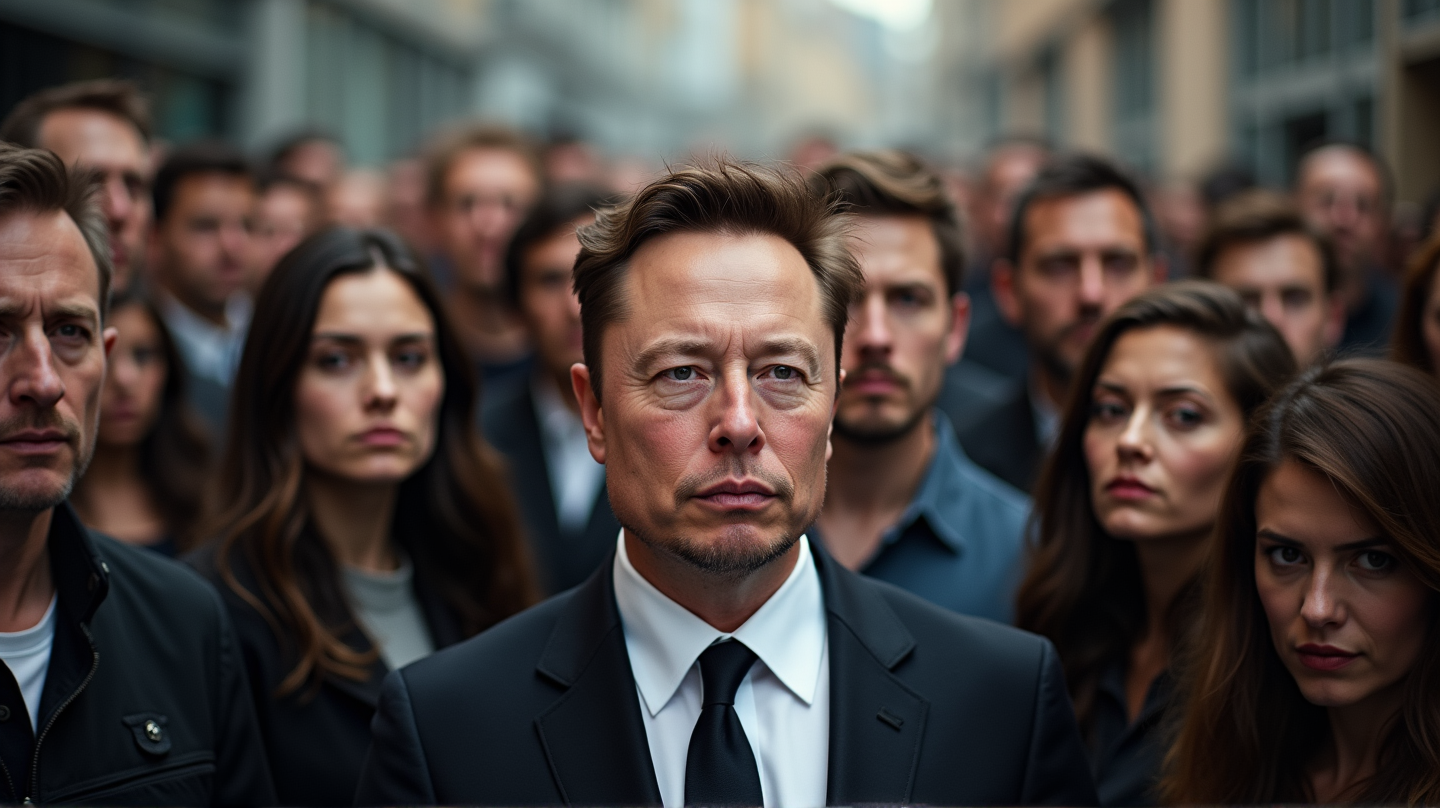 Elon Muskin suosio romahtaa: Yllättävät Gallup-kyselyn tulokset