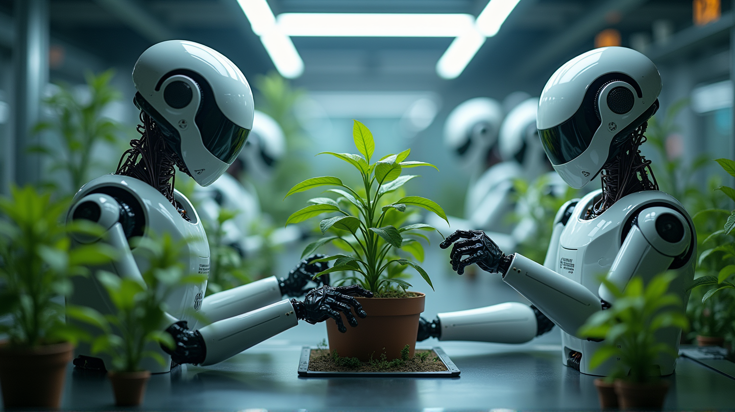 Kasvien bioinsinöörityön mullistaminen robottien laboratorioilla