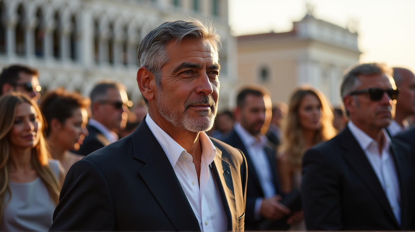 George Clooneyn odottamaton tauko: Festivaalisuunnitelmat muuttuivat Venetsiassa