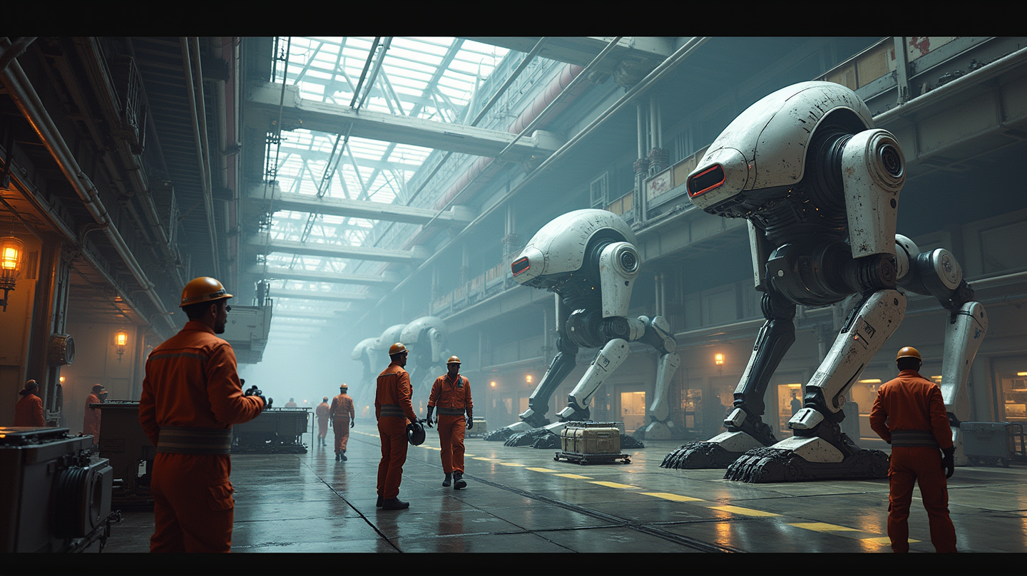 Robottien vallankumous telakoilla: Läpimurto humanoidien integraatiossa