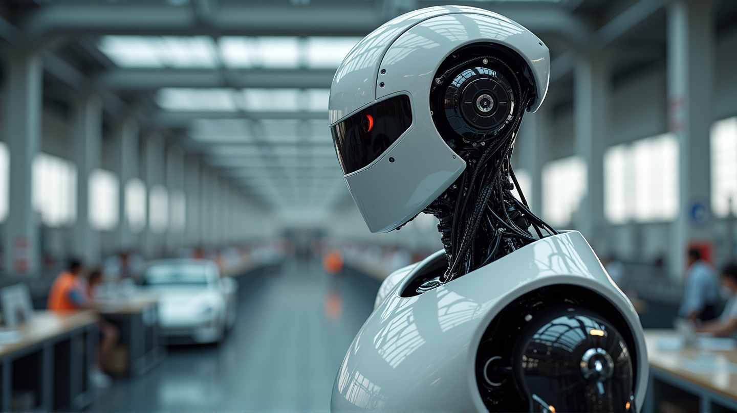 Elon Muskin rohkea siirto: Robotit ennen autoja Teslassa