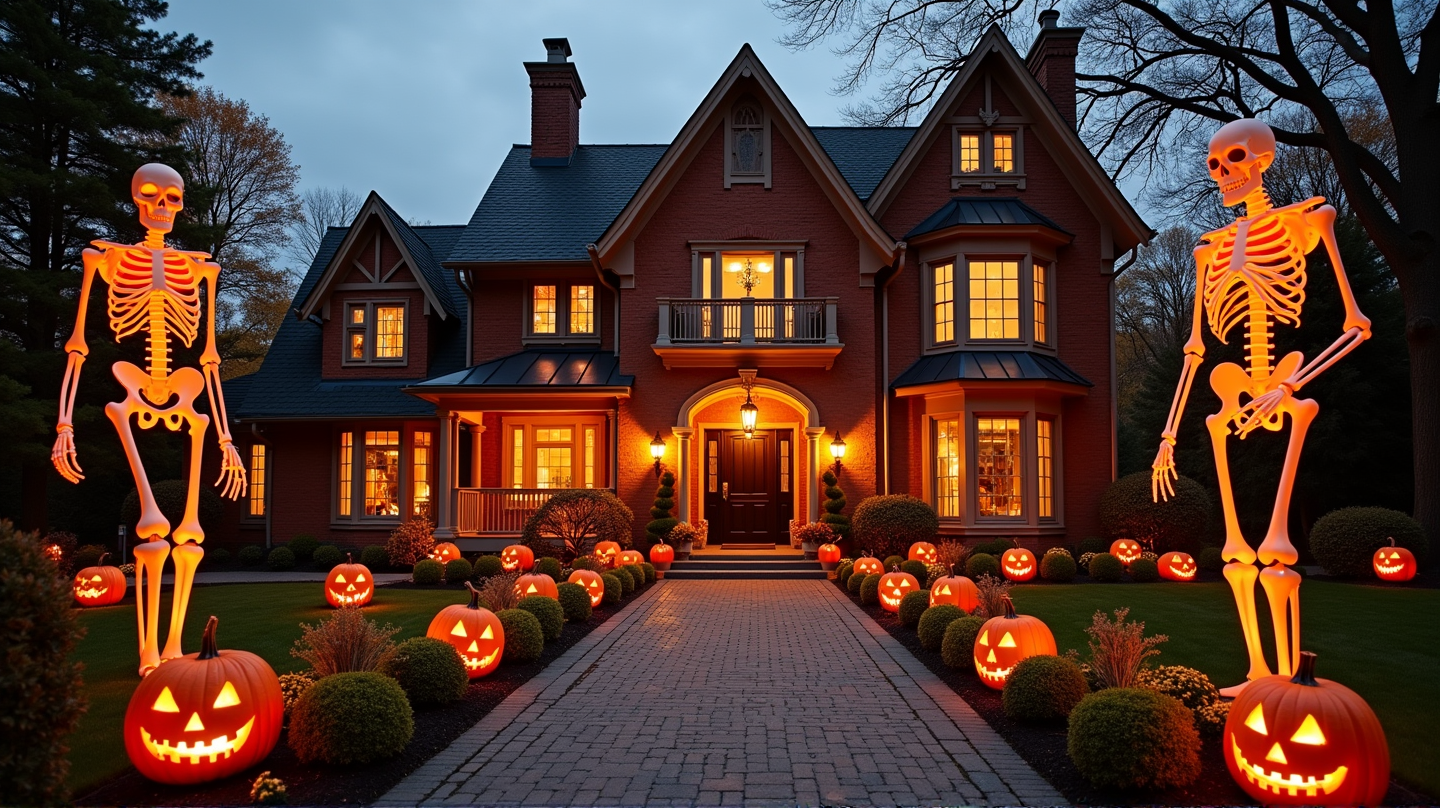 Kuuluisuuksien kodit muuttuvat aavemaisiksi mestariteoksiksi tänä Halloweenina