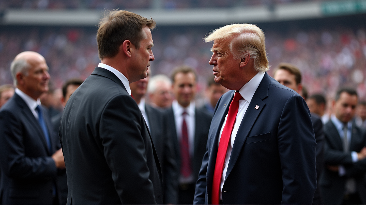 Trumpin ja Muskin Epätodennäköinen Kohtaaminen Kirkin Muistotilaisuudessa: Vetovoimainen Tarina