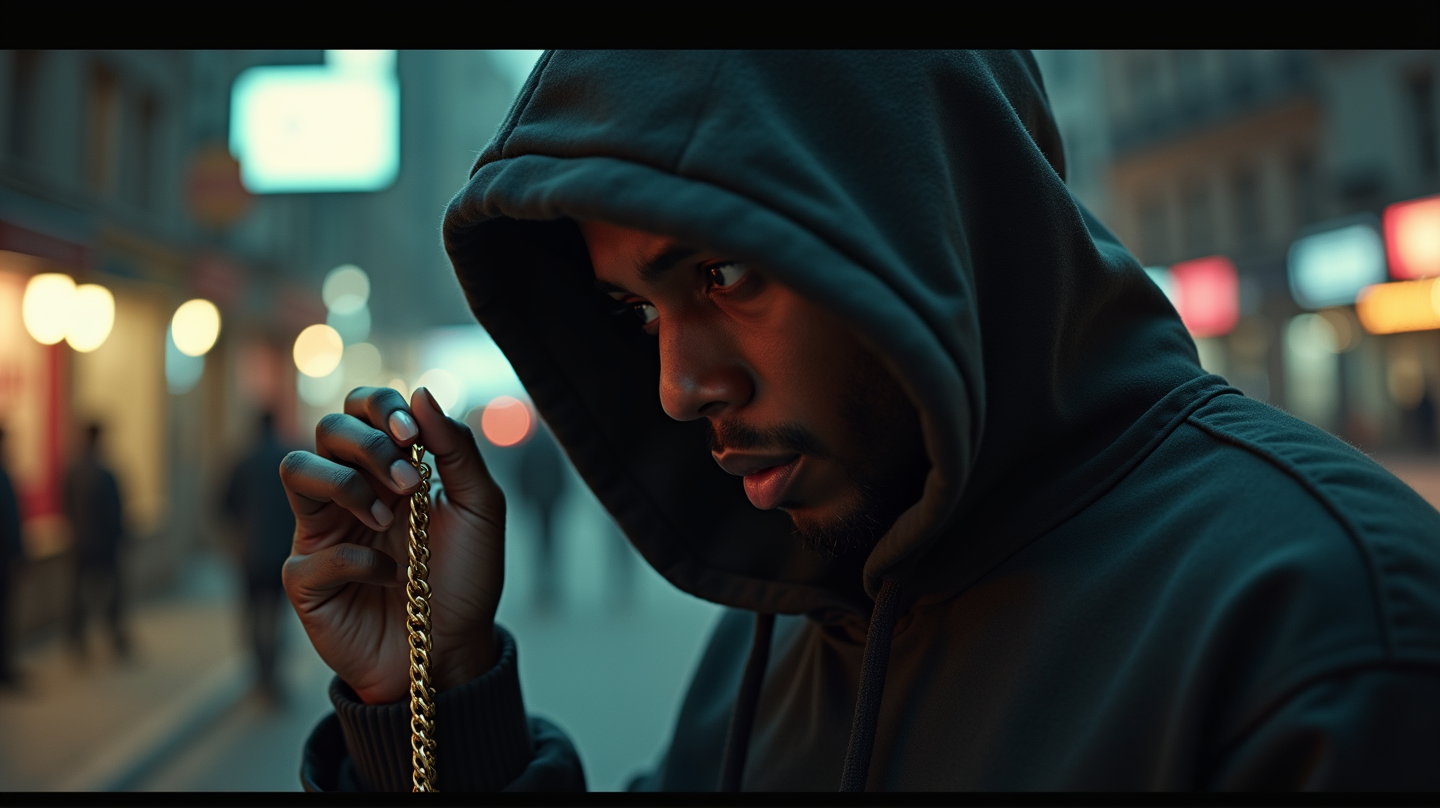 Kultaketjubandiitti Välttää Hollywoodin Poliisin Rohkeiden Ryöstöjen Keskellä