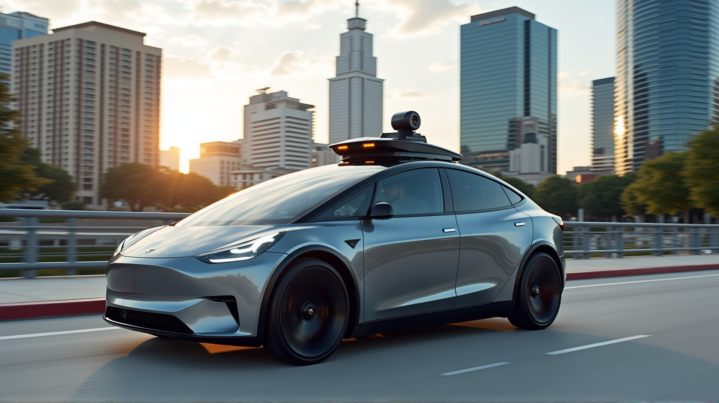 Onnistuuko Tesla Elon Muskin asettamassa Model Y Robotaksien Keskiyön Takarajassa?