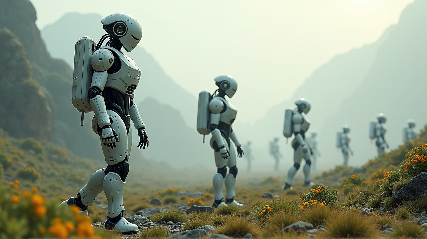 Kiina Paljastaa Humanoidi-Rajavartijat: Huipputekniikan Robotit Valmiina Partioimaan Rajoilla