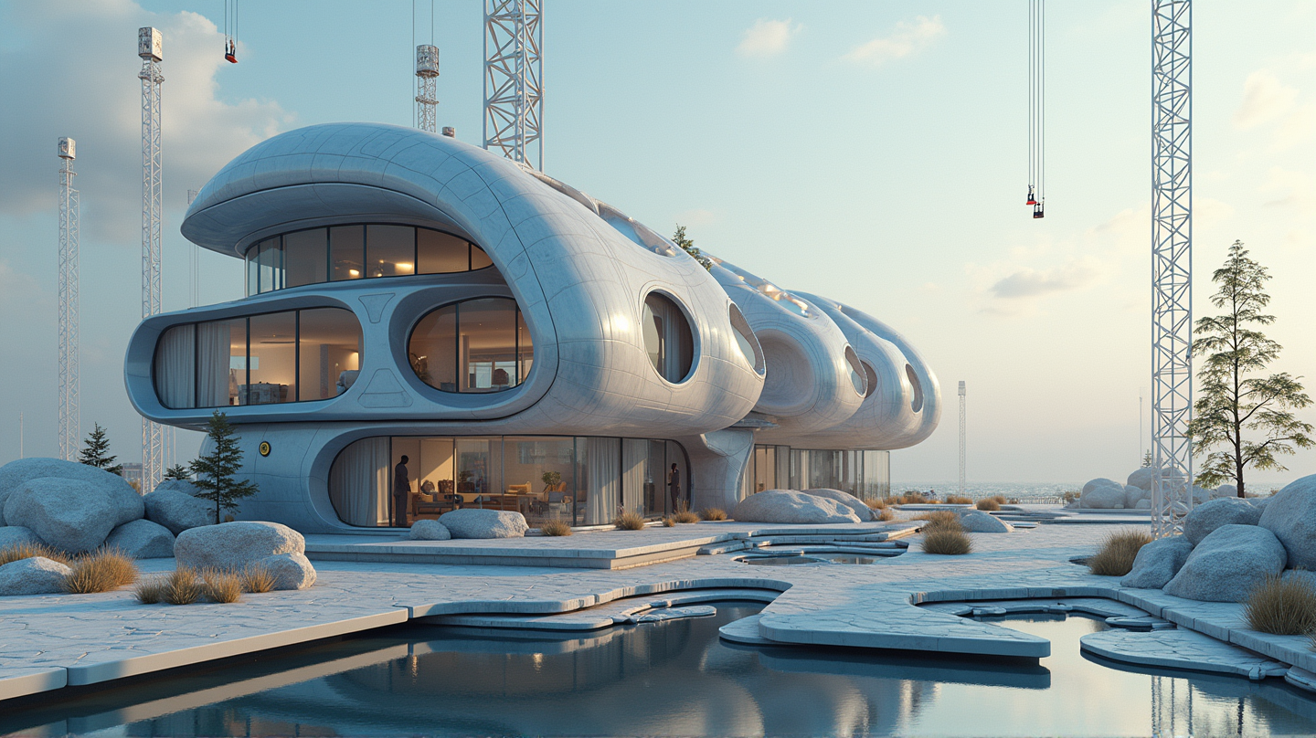 Voivatko robotit ratkaista asuntokriisin? Kurkistus rakentamisen tulevaisuuteen