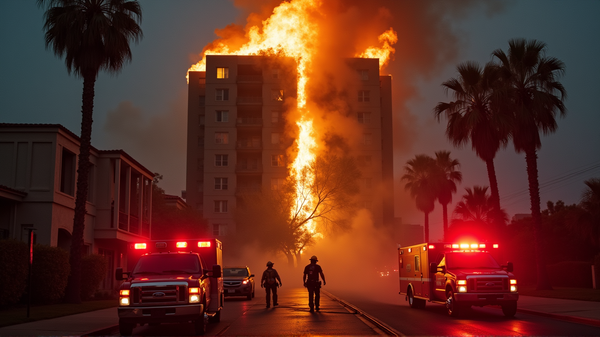 Traaginen Menetys Hollywoodissa: Nainen Meneehtyy Asuntopalon Seurauksena