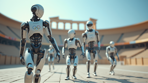 Humanoidirobotit Valmiina Tekemään Historiaa Maailman Ensimmäisissä Robottiolympialaisissa Kreikassa