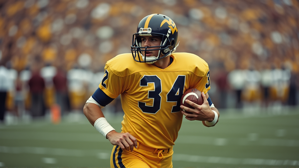 West Virginia University Hämmästyttää Faneja Vuoden 1965 Jalkapallopuvun Paljastuksella!