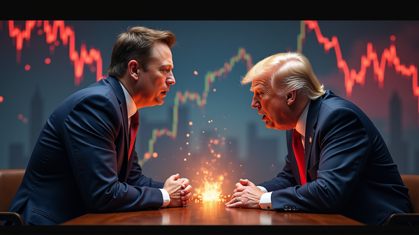 Markkinashokki: Musk vs. Trump - Yhteenotto leikkasi Teslan arvoa 152 miljardia dollaria