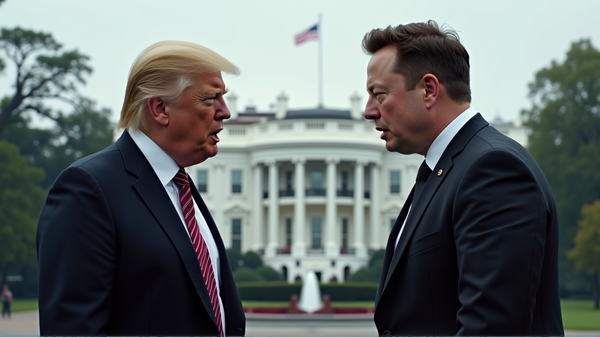 Miljardöörien Kaksintaistelu: Musk vs. Trump synnyttää poliittisen ja taloudellisen myrskyn