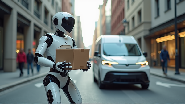 Amazon Valmistautuu Esittelemään Humanoidiset Toimitusrobotit