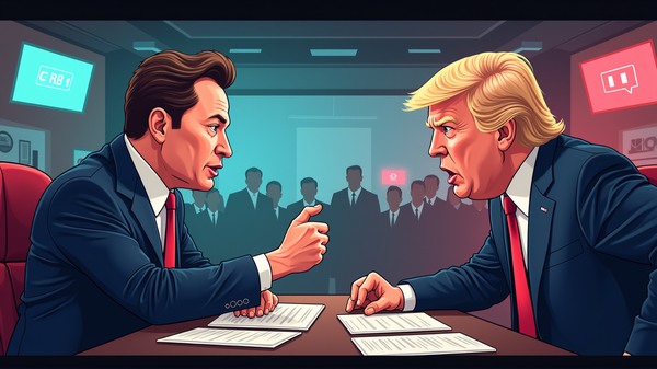 Trumpin ja Muskin sosiaalisen median kamppailu valtaa huomion