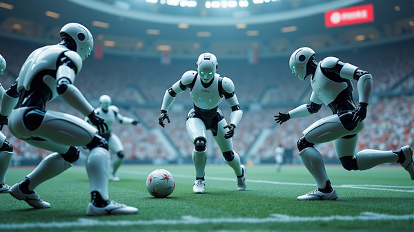 Robottien Voitto: Kiina Esitteli Autonomisen 3v3 AI-jalkapallon