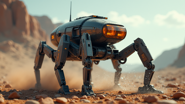 Tutustu villiin robottiin, joka murskaa lasia ja kantaa ihmistä vaivatta