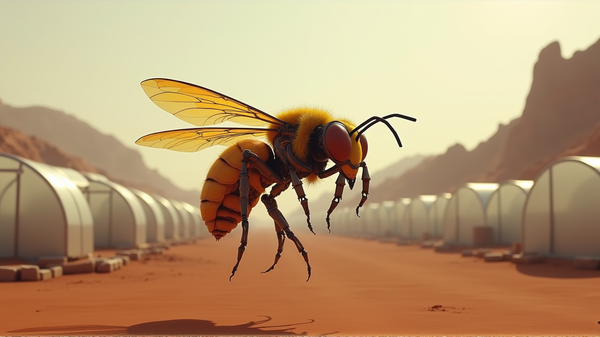MIT:n Robottimehiläinen: Pölytysten Tulevaisuus Marsissa