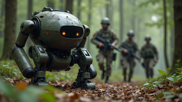 Luottamusvallankumous ihmisten ja robottien sotilasryhmissä