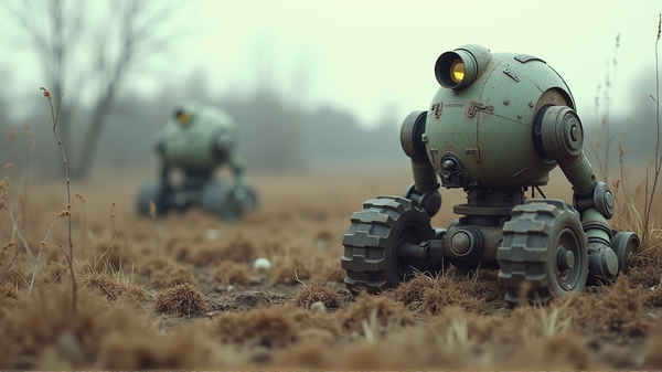 Robotit ja tekoäly: Ukrainan teknologinen rintama tappavia miinakenttiä vastaan