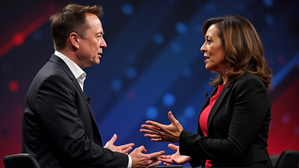 Elon Musk tuo esiin ironian Kamala Harrisin sensuurikannassa