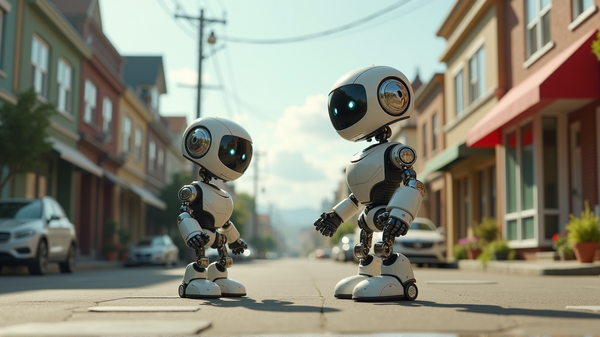 Viehättävien robottien invaasio: Corvallis harjoittelulavana