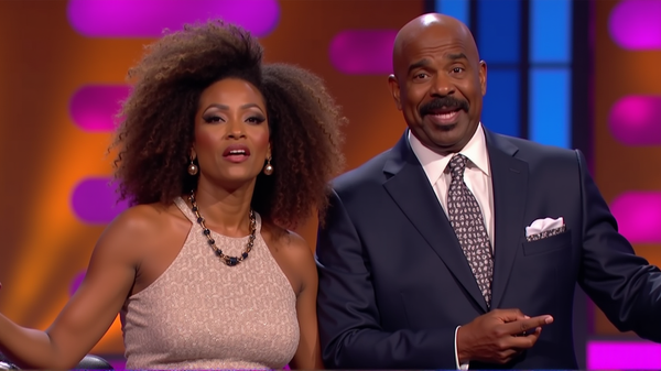 Lainey Wilsonin hämmästyttävä hetki Steve Harveyn kanssa ohjelmassa 'Celebrity Family Feud'