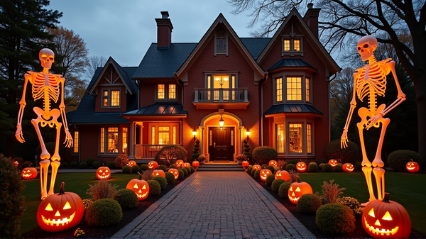 Kuuluisuuksien kodit muuttuvat aavemaisiksi mestariteoksiksi tänä Halloweenina