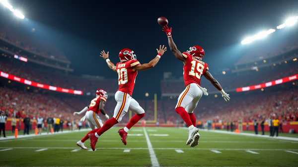 Mahomes ja Brown Loistavat Jännittävässä Yön Ottelussa