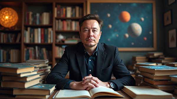Elon Muskin universumi: Kirjat ja miljardöörit kohtaavat