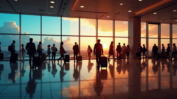 Ihastuttava Kiitospäivän Lento Fort Lauderdalen Lentokentällä