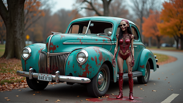 Halloween-näyttely vailla vertaa: Kun robotit ja luovuus yhdistyvät