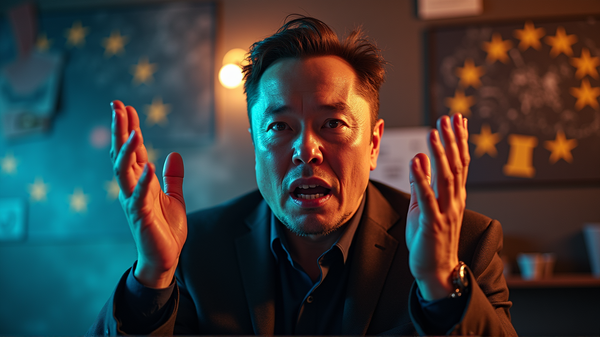 Elon Muskin järisyttävä vaatimus: EU lakkautettava 'pelleily' sakon takia